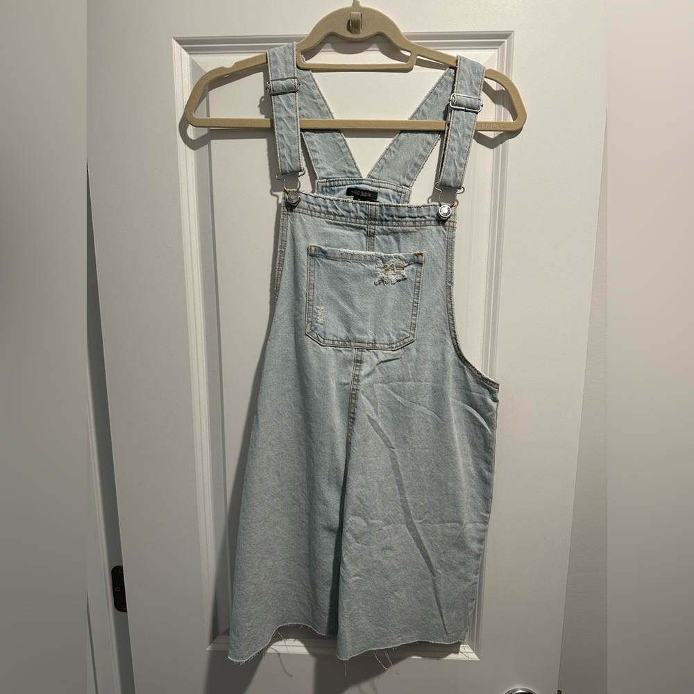 Wild Fable overall Dress. Denim and Black!